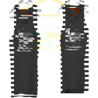 Scuba Diving Snorkeling Turtle Diver Tortoise Tank Top | Mazezy