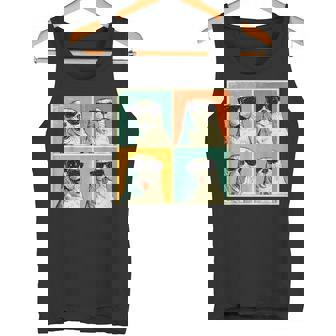 Seal Sunglasses Photobooth Selfie Pop Art Streetwear Tank Top | Mazezy