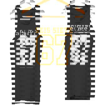 SEIS Siete 67 Six Seven Meme Gen Alpha Spanish Teacher Tank Top Tank Top | Mazezy