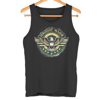 Sergeant Major Armed Forces Eagle And Stars Tank Top | Mazezy