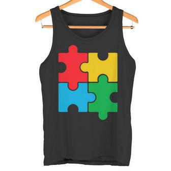 Símbolo De Autismo Para Concienciaciónobre El Autismoensor De Autismo Mamá Manga Larga Camiseta sin mangas - Regaloses