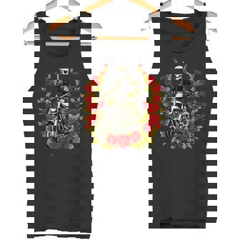 Skeletons MotorcyclistMotorcycle Skeleton Tank Top | Mazezy