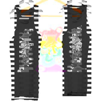 Sloth Kawaii LGBTQ Gay Pride Awareness Queer Lesbian Tank Top Tank Top | Mazezy