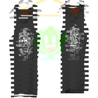Smiling Spinach Face Costume Tank Top Tank Top | Mazezy
