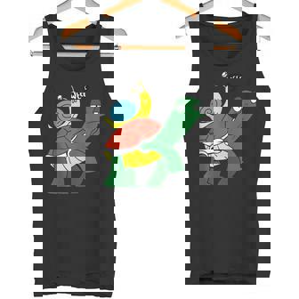 Snail Rides On The Back Of Turtle Comicstyle Snails Slug Tank Top Tank Top | Mazezy