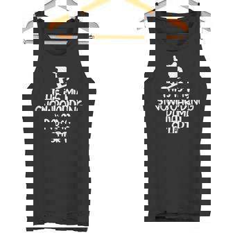 This Is My Snowboarding Pajama Shirt For Snowboarders Tank Top | Mazezy