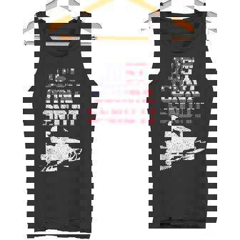 Snowmobile Just Gonna Send It Motor Sled Tank Top Tank Top | Mazezy