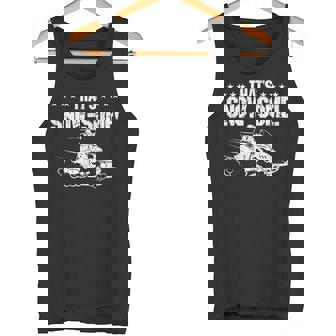 Snowmobile Motor Sled Snowmobiler Tank Top | Mazezy
