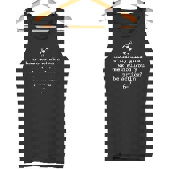 Soccer Coach 67 Soccer Player 6 7 Gen Z Viral Saying Tank Top | Mazezy