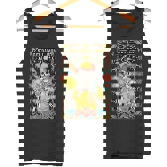 Softball Mom Tarot Card Skeleton Sports Mom Game Day Tank Top Tank Top | Mazezy