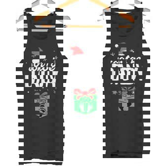 Soon To Be Daddy Christmas Pregnancy Announcement Dad Tank Top | Mazezy