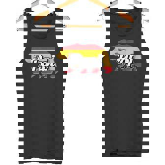 Spain Dad Papi Flag Bear Tank Top Tank Top | Mazezy