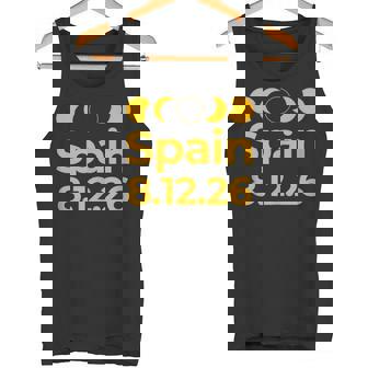 Spain Path Of Totality Total Solar Eclipse Tops & Stuff Tank Top Tank Top | Mazezy