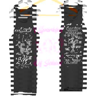 I Sparkled My Way Through 100 Days Of School Brighter Tank Top - Monsterry