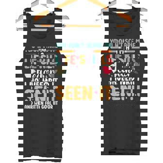 SPED Appreciation Special Ed Don´t Scare Life Skills Teacher Tank Top | Mazezy