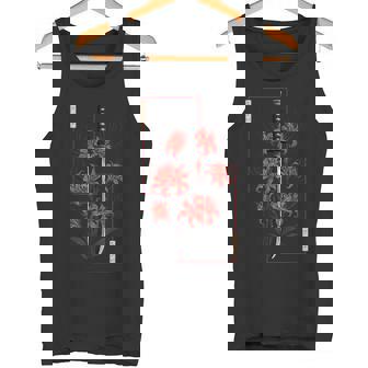 Spider Lily Katana Sword Japanese Soft Grunge Tank Top | Mazezy