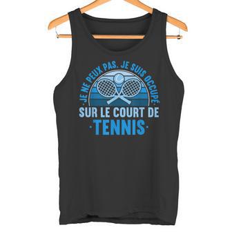 Sport Joueur Tennis Drôle Cadeau Humour Tennis Débardeur e - Cadeauxyz