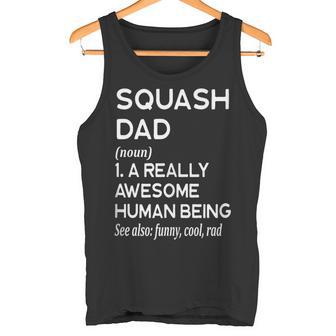 Squash Dad Definition Squash Player Team Field Tank Top Tank Top | Mazezy