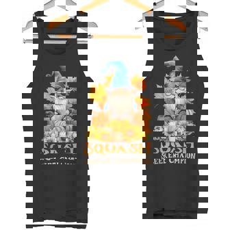 Squash Seeker Champion Cute Fall Gnome Autumn Vibes Tank Top | Mazezy