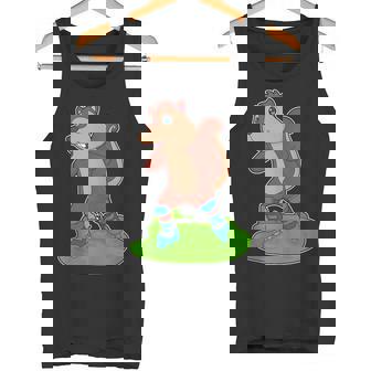 Squirrel Inline Skating Inline Skates Sports Tank Top Tank Top | Mazezy