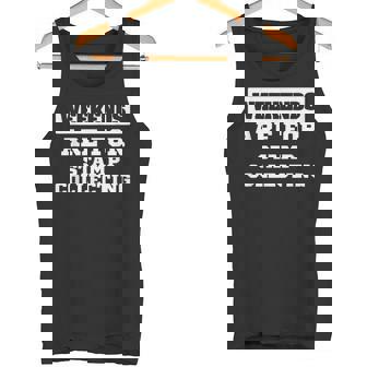 Stamp Collector Weekends Are For Stamp Collecting Tank Top | Mazezy