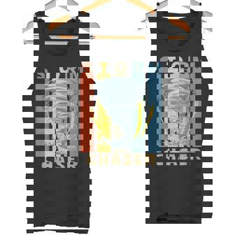 Storm Chaser Weather Tornado Hurricane Watcher Meteorologist Tank Top | Mazezy