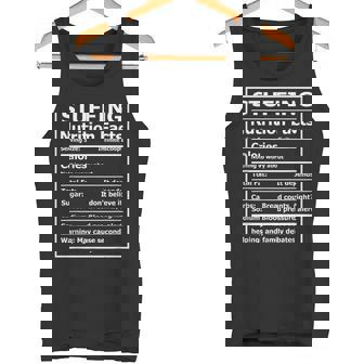 Stuffing Nutrition Facts Matching Thanksgiving Recipe Tank Top | Mazezy