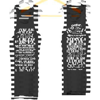 Stupid People Are Like Glow Stick Mechanic Tank Top | Mazezy