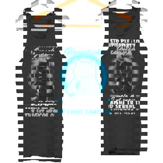 Stupid People Are Like Glowsticks I Want To Snap And Shake Tank Top | Mazezy