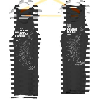 Su-27 フランカー タンクトップ - Kawaiitshirt