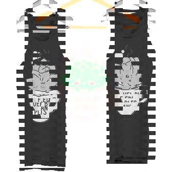 Succulent Cactus Lover Fueled By Plants Gardening Botany Tank Top | Mazezy