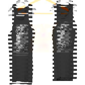 Sugar Glider Marsupial Pet Owner Wildlife Lover Graphic Tank Top - Monsterry