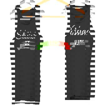 Sulmona Italy Flag Italia Souvenir Matching Italian Tank Top | Mazezy