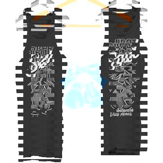 Support Squad Diabetes Awareness Boxing Enthusiasts Health Tank Top | Mazezy