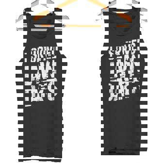 I Survived Lawn Darts Classic Yard Nostalgia Game Fun Tank Top Tank Top | Mazezy