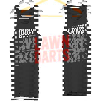 I Survived Lawn Darts Tank Top Tank Top | Mazezy