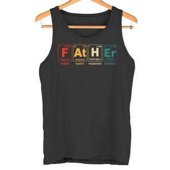 Tabla Periódica Para Papá Con Elementos Para Padre Camiseta sin mangas - Regaloses