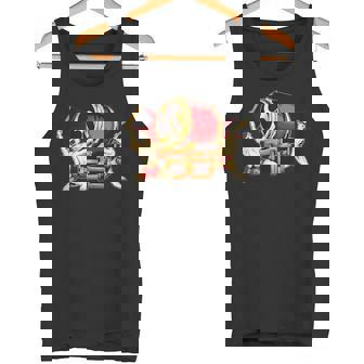 Taiko 男性太鼓太鼓奏者みつどもえグラフィックデザインギフト タンクトップ - Kawaiitshirt