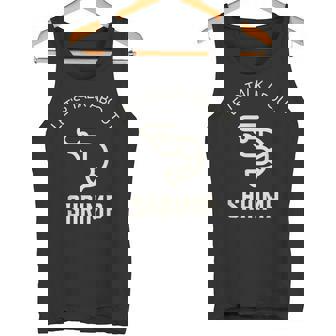 Lets Talk About Erinp おもしろエビ好き シーフードエビ タンクトップ - Kawaiitshirt