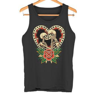 Tatouage Traditionnel Américain Rétro Oldchool Flash Débardeur e - Cadeauxyz