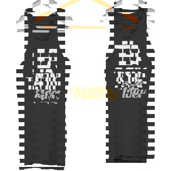 Tea Tasting Matters Vintage Tea Taster Tank Top | Mazezy