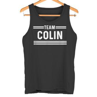 Team Colin Nom De Famille Débardeur e - Cadeauxyz