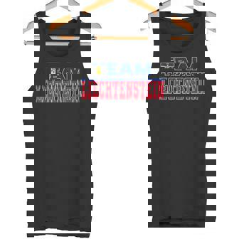 Team Patriotic Liechtenstein Flag Liechtenstein Tank Top | Mazezy