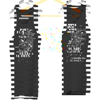 Technology Teacher Christmas Information Teacher STEM STEAM Tank Top | Mazezy