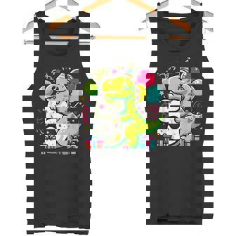 Tema De T-Rex Para Niños Quinto Cumpleaños Cumpleaños De T-Rex Camiseta sin mangas - Regaloses