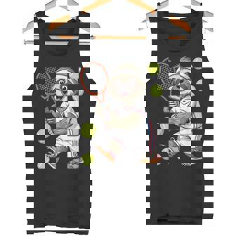 Tennis Faultier Lustig Geschenkpruch Tank Top - Geschenkecke