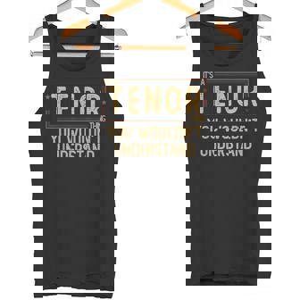 Tenor Choir Director Tank Top | Mazezy