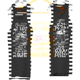 Thank A Farmer Agriculture Farm Rancher Farming Farmer Tank Top | Mazezy