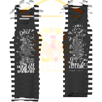 Im Thankful For Video Games Turkey Gamer Thanksgiving Gamer Tank Top | Mazezy