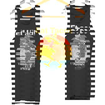 Thanksgiving Turkey Eat Tacos Mexican Thanksgiving Aumtum Tank Top | Mazezy